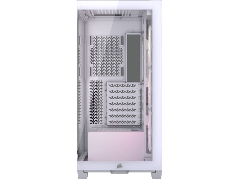 Corsair Boîtier d’ordinateur 3500X ARGB TG Blanc