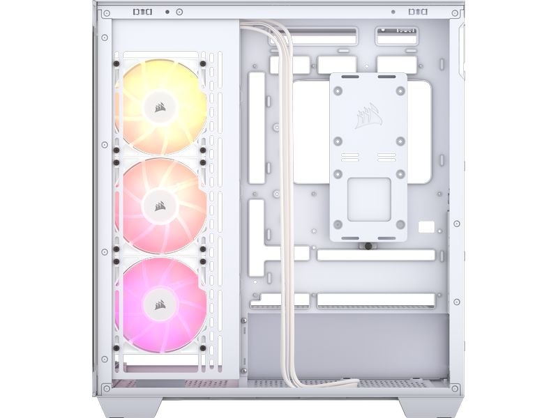 Corsair Boîtier d’ordinateur 3500X ARGB TG Blanc