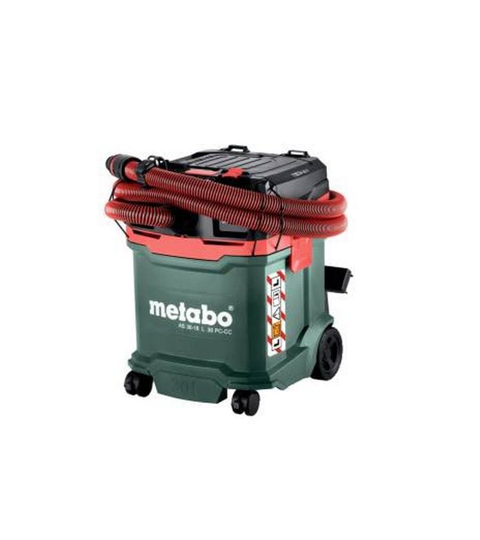 Metabo Aspirateur à déchets humides/secs sans fil AS 36-18 L 30 PC-CC Solo