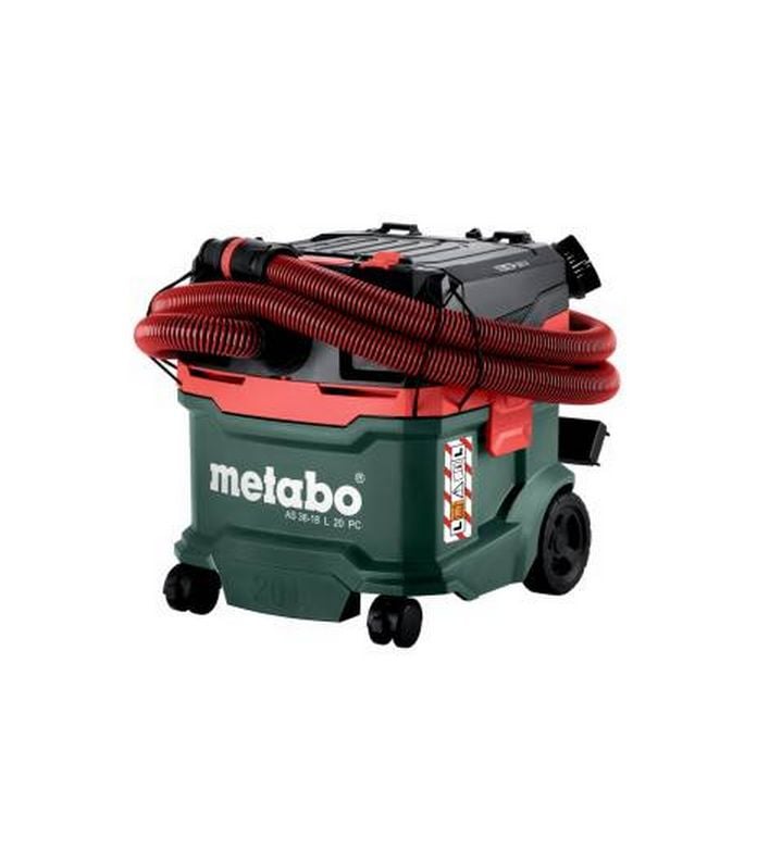 Metabo Aspirateur à déchets humides/secs sans fil AS 36-18 L 20 PC Solo