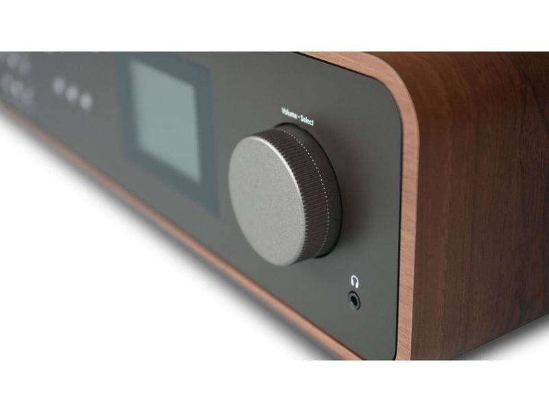 Pure Micro-HiFi Anlage Classic Stereo Schwarz/Walnuss