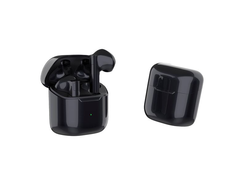 4smarts Écouteurs True Wireless In-Ear SkyBuds 2 ENC Noir