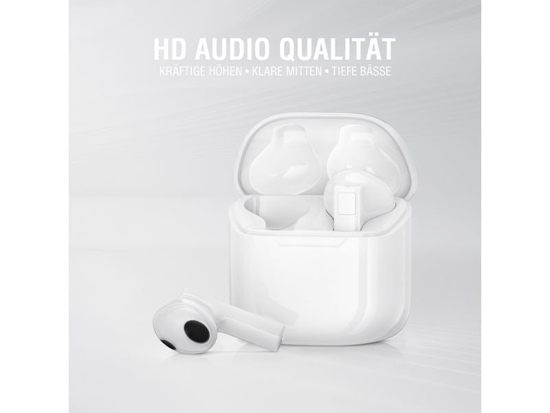 4smarts Écouteurs True Wireless In-Ear SkyBuds 2 ENC Blanc