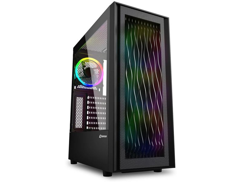 Sharkoon Boîtier d’ordinateur RGB Wave