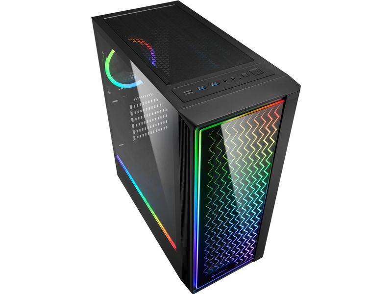 Sharkoon PC-Gehäuse RGB LIT 200