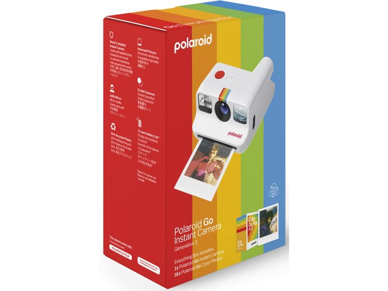 Polaroid Appareil photo Everything Box Go Gen 2.0 Blanc