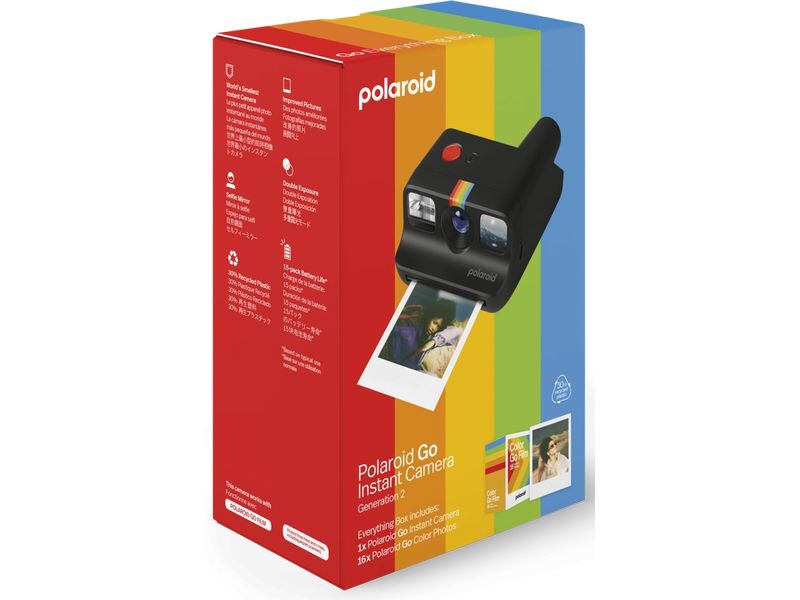 Polaroid Fotokamera Everything Box Go Gen 2.0 Schwarz