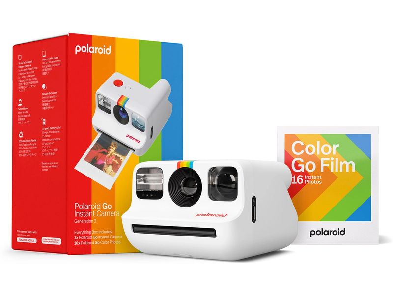 Polaroid Appareil photo Everything Box Go Gen 2.0 Blanc