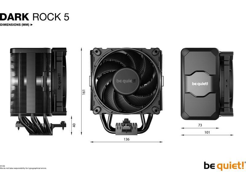 be quiet! Refroidisseur CPU Dark Rock 5