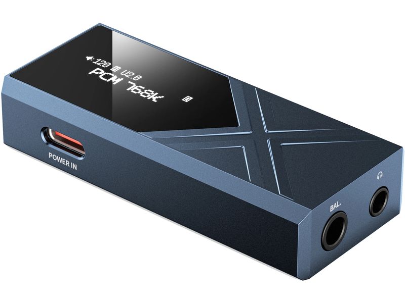 FiiO Kopfhörerverstärker &amp; USB-DAC KA17 Blau