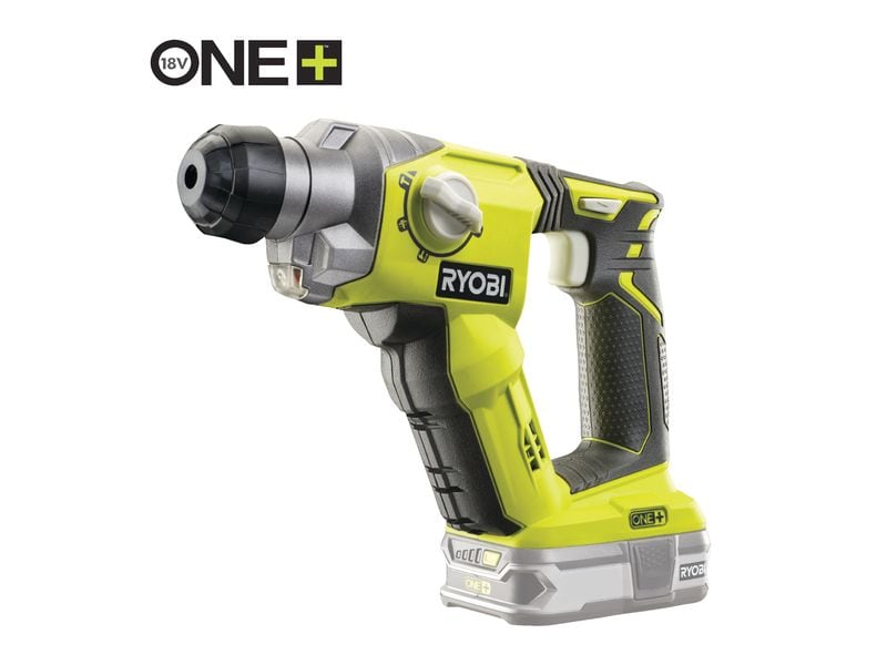 RYOBI Marteau perforateur sans fil R18SDS-0, Solo, 18 V, 1.3 Joule