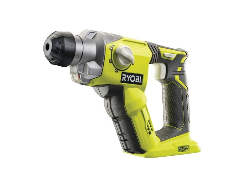 RYOBI Marteau perforateur sans fil R18SDS-0, Solo, 18 V, 1.3 Joule