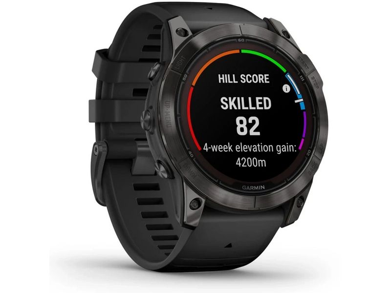 GARMIN Montre de sport GPS Fenix 7X Pro Sapphire Solar Edition Noir