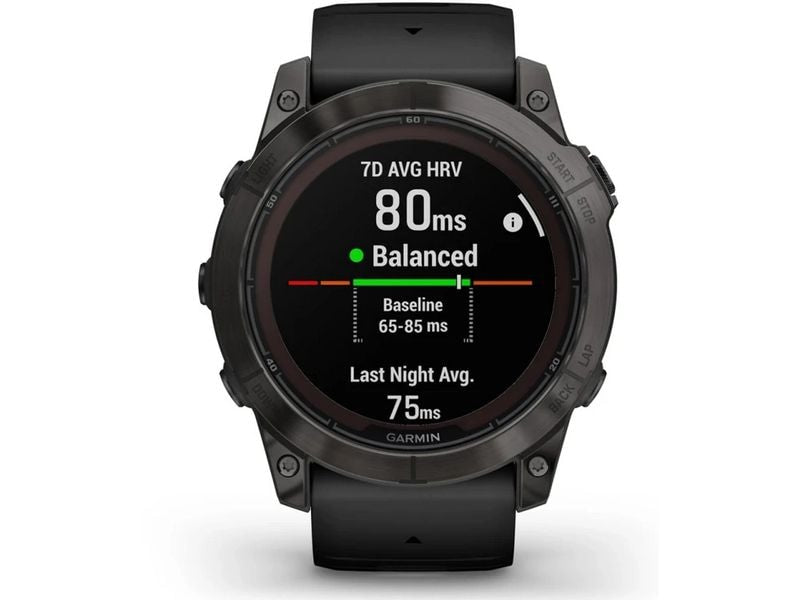 GARMIN GPS-Sportuhr Fenix 7X Pro Sapphire Solar Edition Schwarz