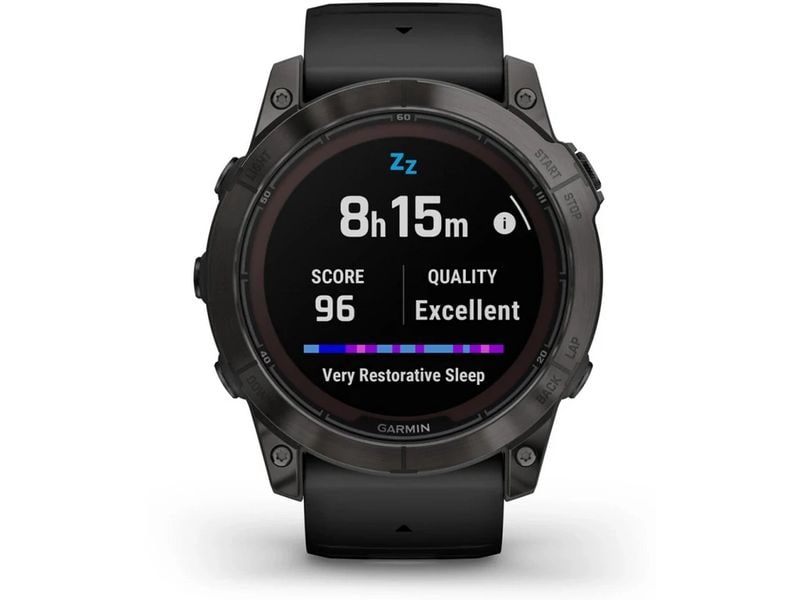 GARMIN GPS-Sportuhr Fenix 7X Pro Sapphire Solar Edition Schwarz