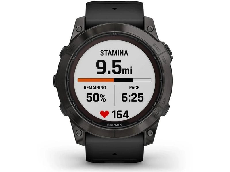 GARMIN GPS-Sportuhr Fenix 7X Pro Sapphire Solar Edition Schwarz