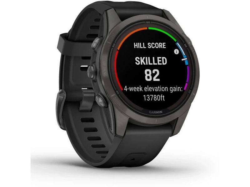 GARMIN Montre de sport GPS Fenix 7S Pro Sapphire Solar Edition Noir