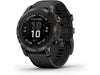 GARMIN Sportuhr Fenix 7 Pro Sapphire Solar Edition Anthrazit