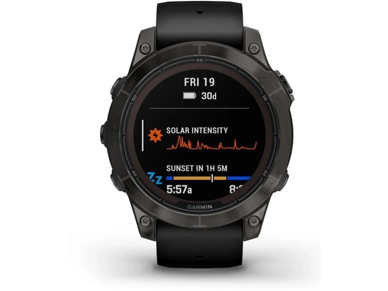 GARMIN Montre de sport Fenix 7 Pro Sapphire Solar Edition Anthracite