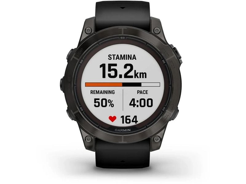 GARMIN Montre de sport Fenix 7 Pro Sapphire Solar Edition Anthracite