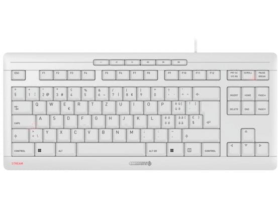 Cherry Clavier Stream TKL Blanc