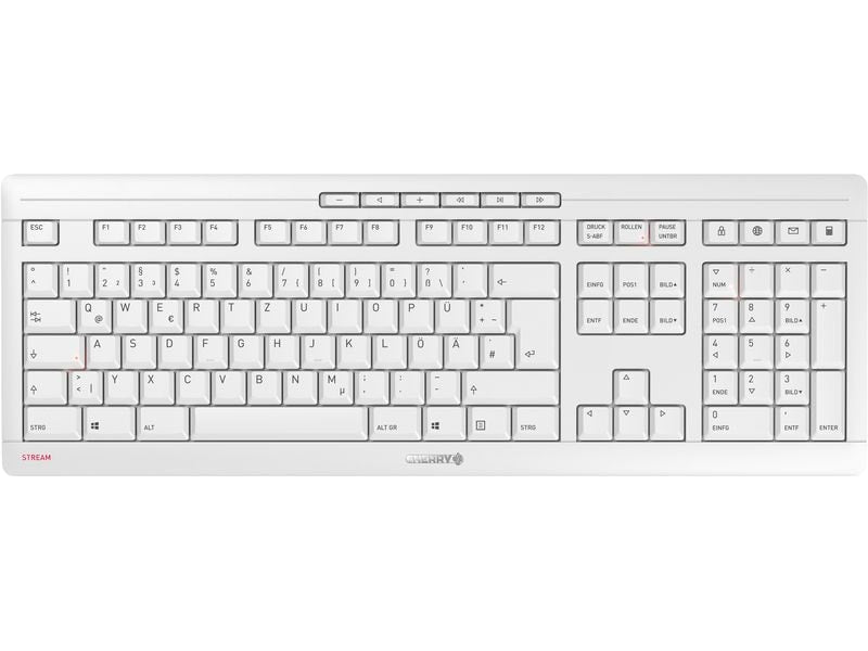 Cherry Ensemble clavier-souris Desktop Recharge Blanc