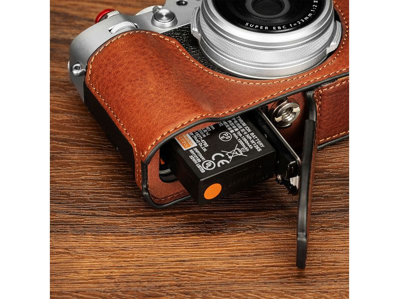 Smallrig Leder-Halbschalen-Kit für FUJIFILM X100VI - Braun