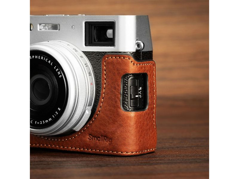 Smallrig Leder-Halbschalen-Kit für FUJIFILM X100VI - Braun