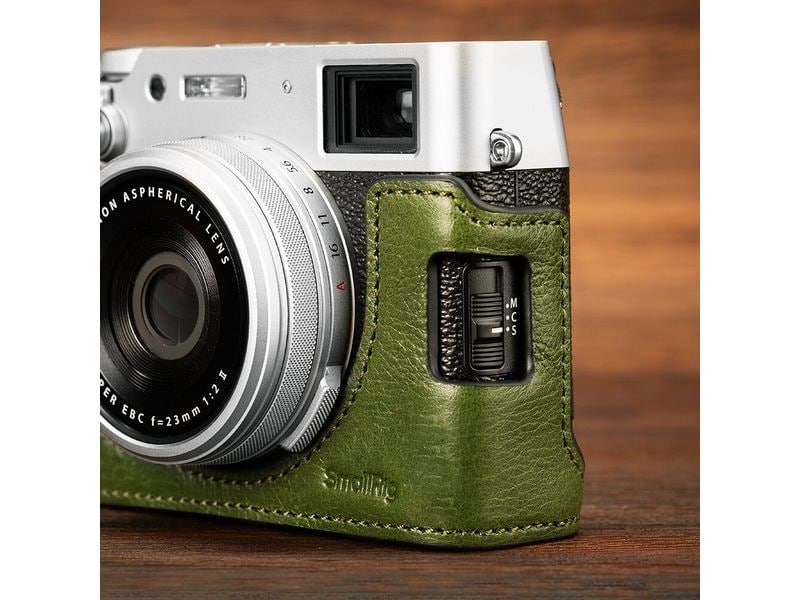 Smallrig Leder-Halbschalen-Kit für FUJIFILM X100VI - Grün
