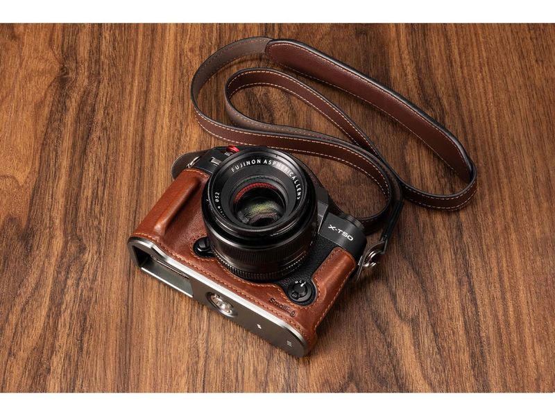 Smallrig Leder-Halbtaschen-Kit für FUJIFILM X-T50 Braun