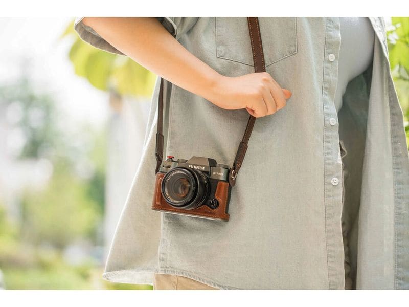 Smallrig Leder-Halbtaschen-Kit für FUJIFILM X-T50 Braun