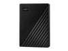 Western Digital Disque dur externe My Passport 6 TB, Noir