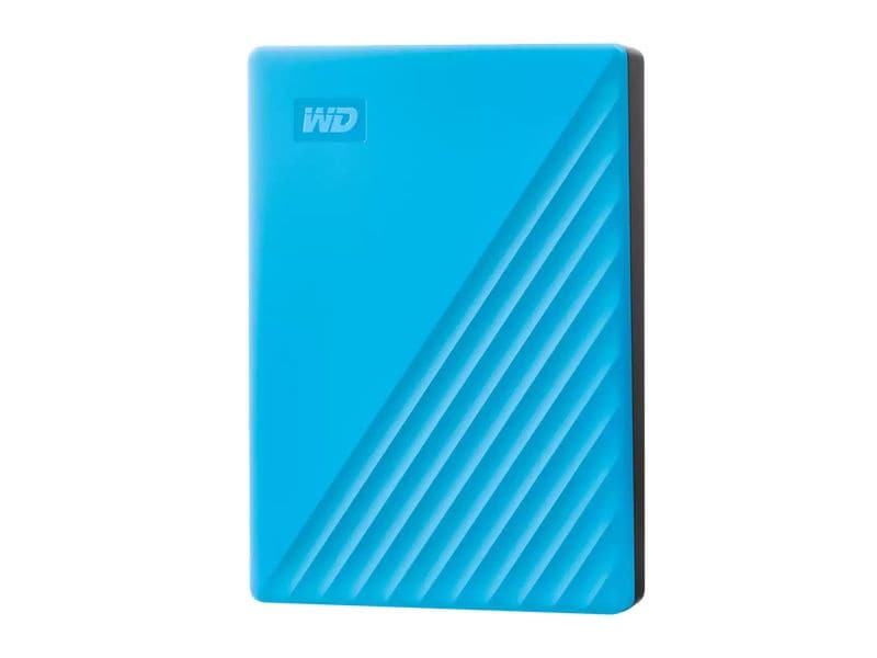 Western Digital Disque dur externe My Passport 6 TB, Bleu