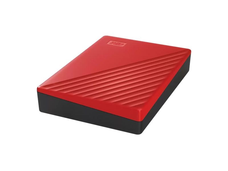 Western Digital Externe Festplatte My Passport 6 TB, Rot