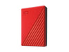 Western Digital Disque dur externe My Passport 6 TB, Rouge