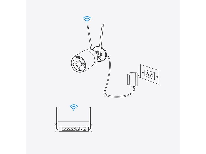 Reolink Netzwerkkamera W320 2K+