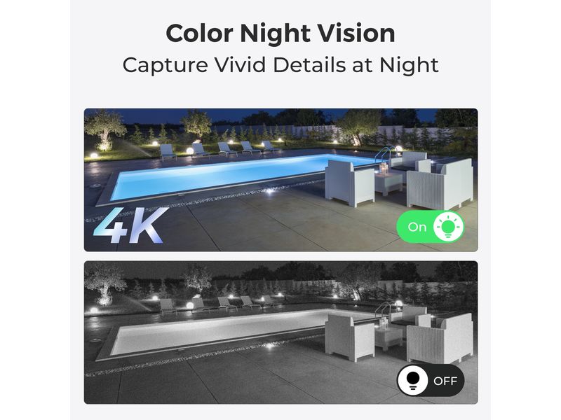 Reolink Netzwerkkamera P330 4K, Schwarz