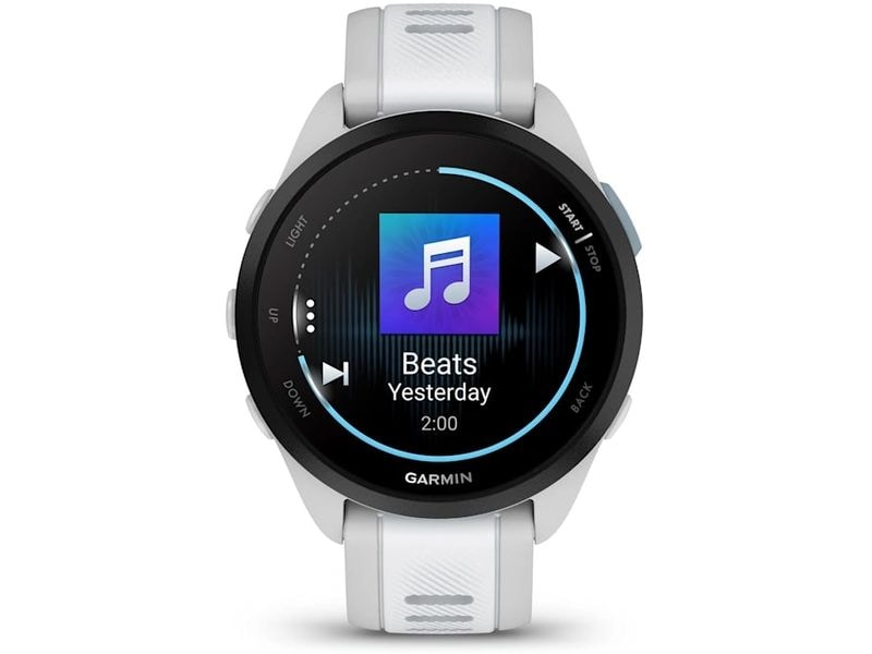 GARMIN Montre de sport Forerunner 165 Music Blanc