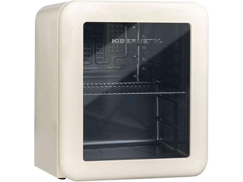 Kibernetik Réfrigérateur commercial RKS46 Retro Beige, Droite, Changeable