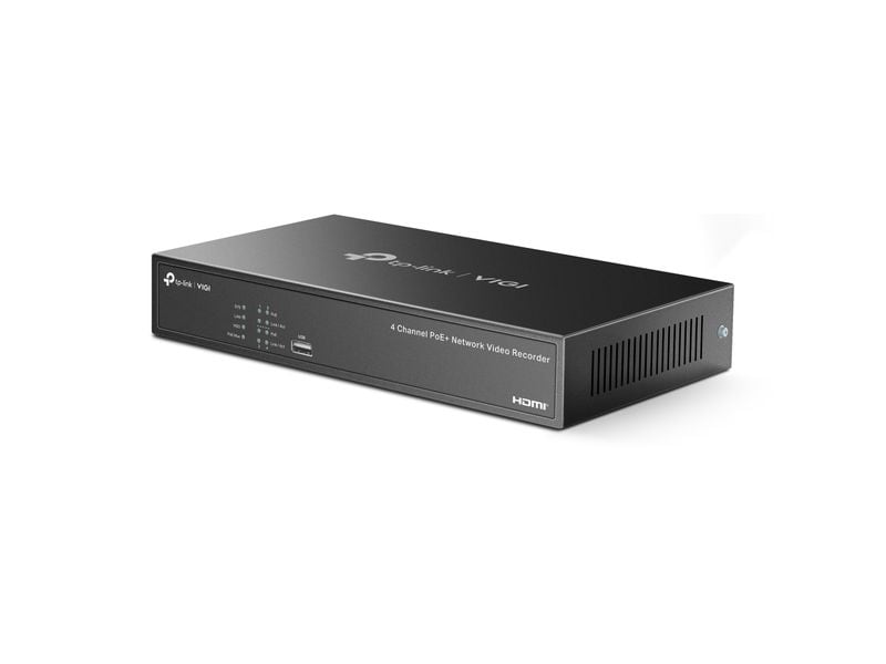 TP-Link Vigi Netzwerkrekorder VIGI NVR1004H-4P 0 TB, 4 Kanal