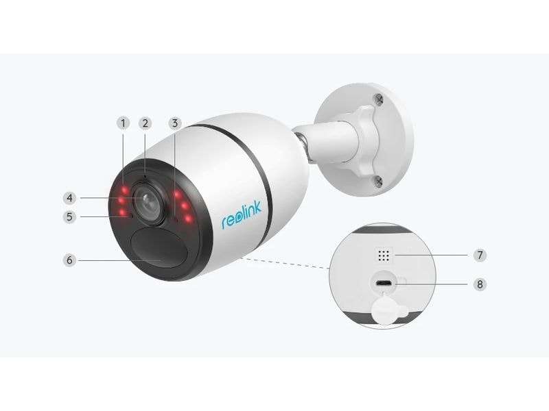 Reolink 4G/LTE-Kamera G330 2K