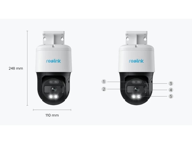 Reolink Netzwerkkamera P830 Outdoor 4K
