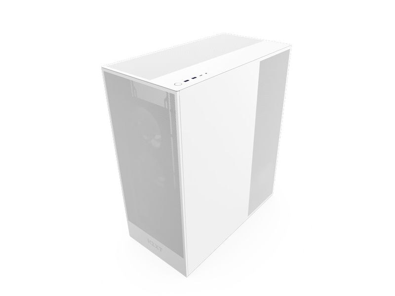 NZXT Boîtier d’ordinateur H7 Flow Blanc