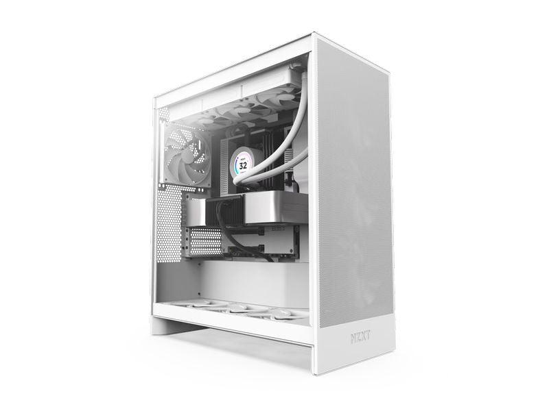 NZXT PC-Gehäuse H7 Flow Weiss