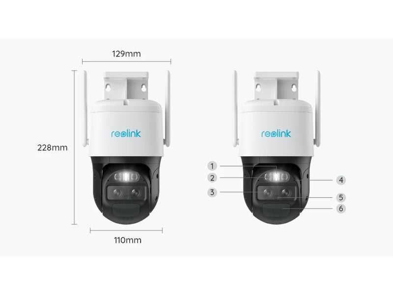 Reolink Netzwerkkamera Trackmix B770 2K