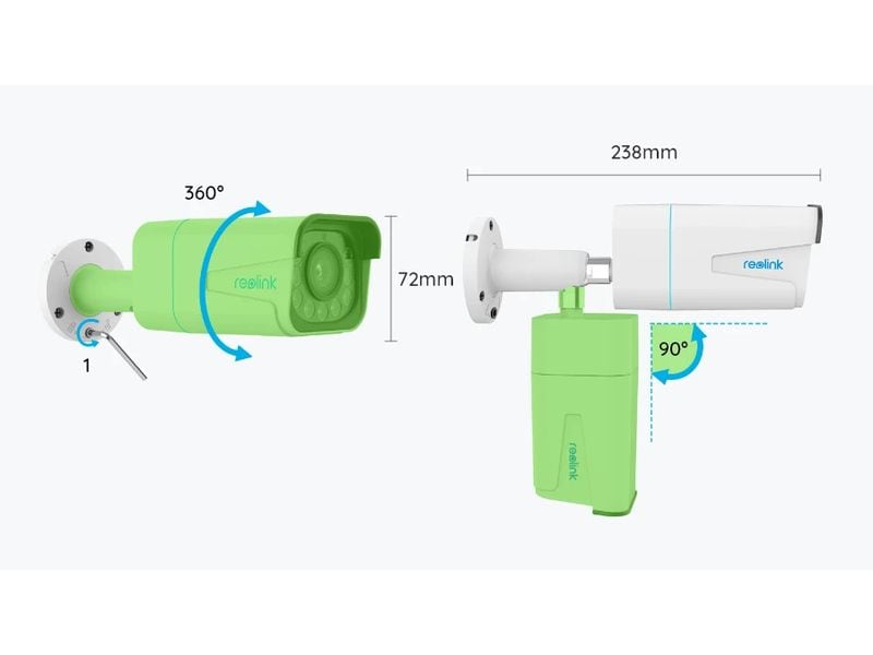 Reolink Netzwerkkamera P430 4K