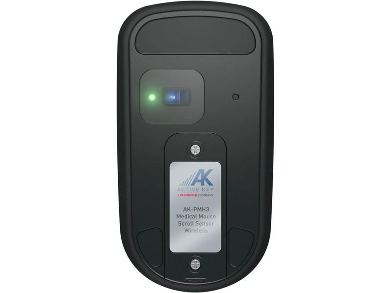 Active Key Souris AK AK-PMH3OS-FUS-B Medical 3-Button Scroll Noir