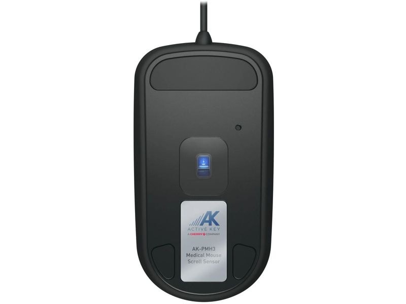 Active Key Souris AK-PMH3OS-US-B Medical Mouse Scroll Noir