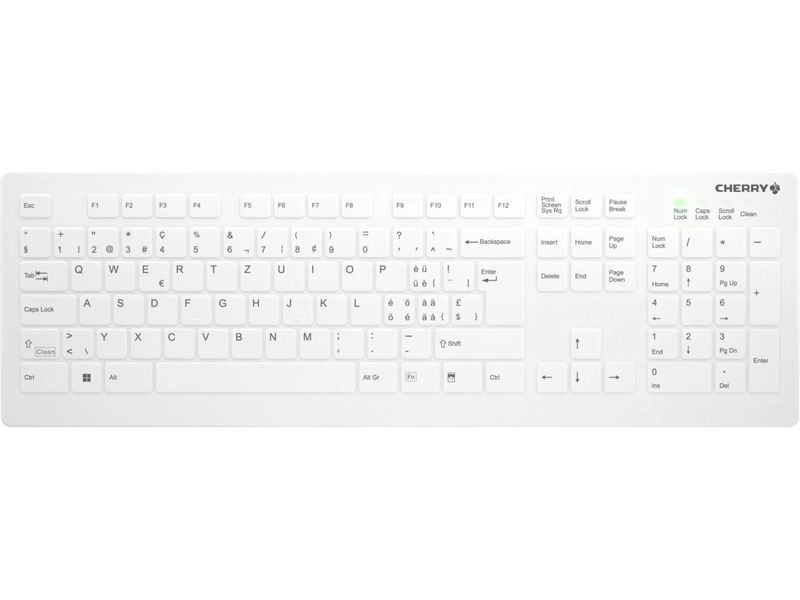 Active Key AK-C8112 Medical Keyboard Wireless avec membrane interchangeable