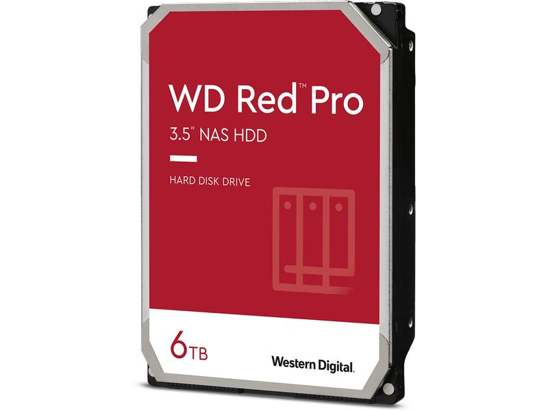 Western Digital Disque dur WD Red Pro 3.5" SATA 6 TB